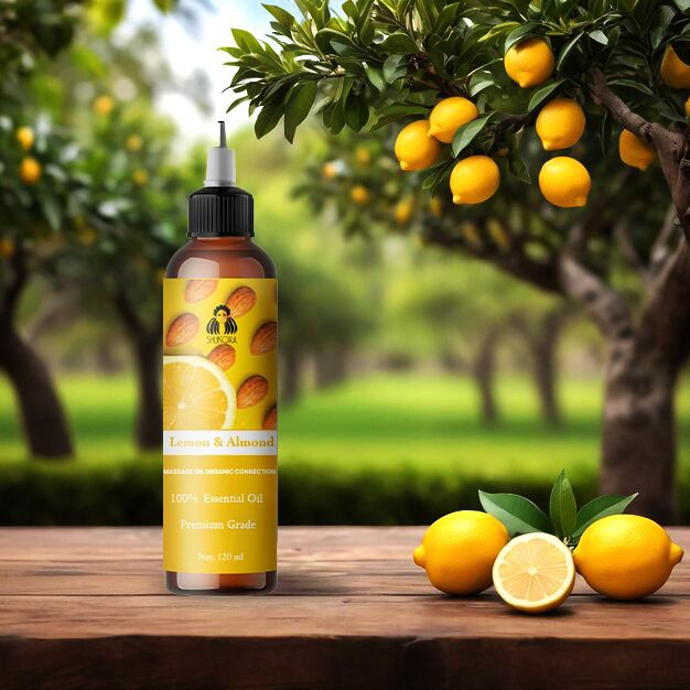 Lemon and Almond massage oil - Image 3