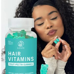 Hair vitamin gummies