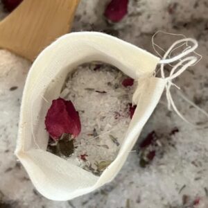 Organic Lavendel bath bag